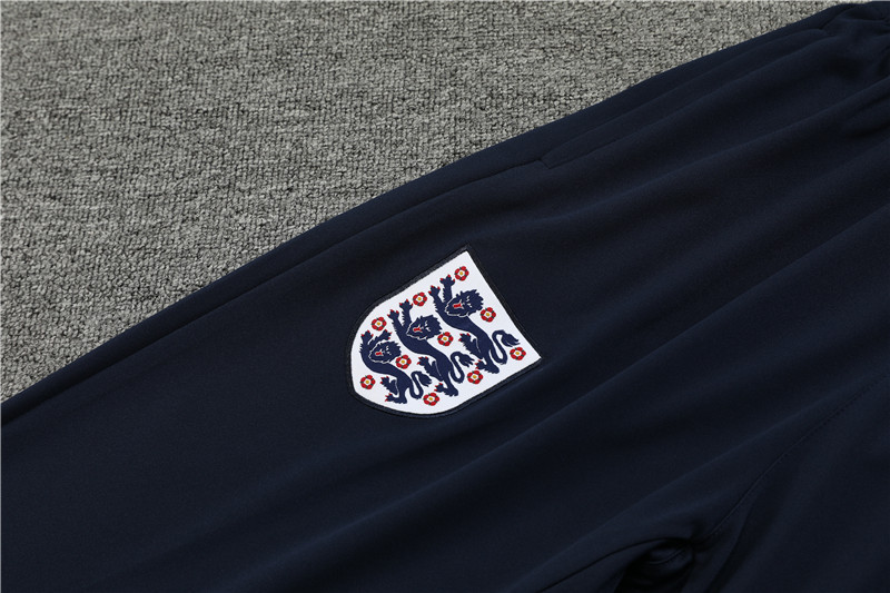 England 24/25 KIDS Long sleeves half-zip training suit Top + pants