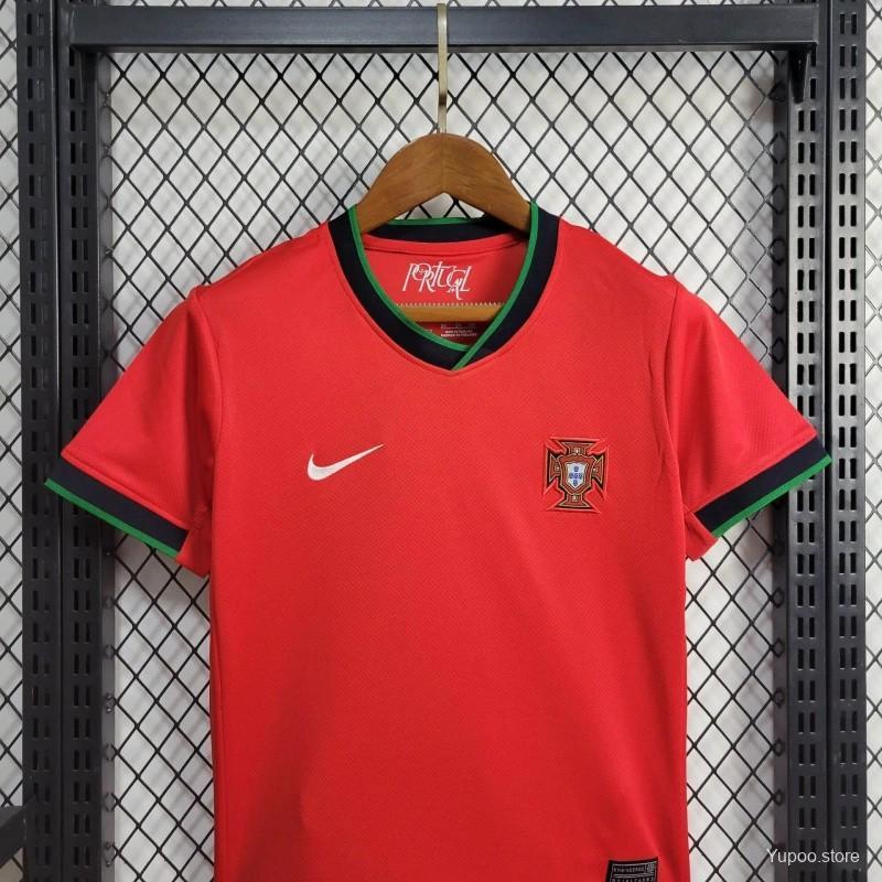 Portugal  24/25 Kids Home Jersey kit Top + pants