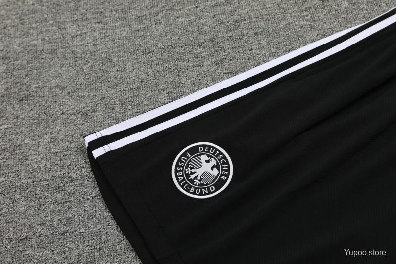 Germany 2024  White Sleeve Jersey+Shorts