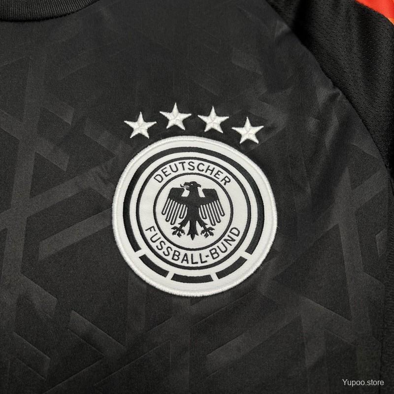 Germany 24/25 Black Pre-match Training Jersey-Fans Version