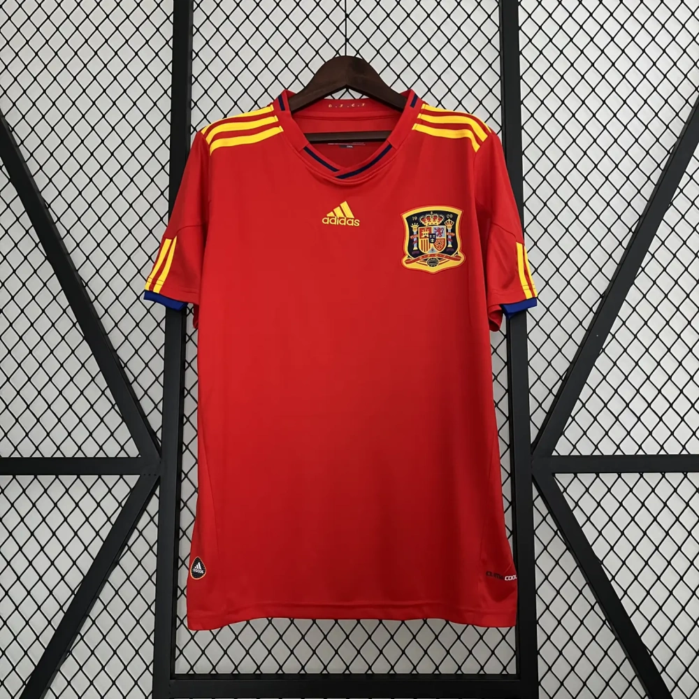Retro Spain 2010 Home Stadium Jersey