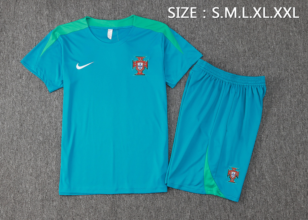 Portugal 2024 Adults Short sleeve jersey+shorts