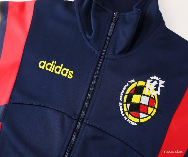 Spain 24/25 KIDS Long sleeves half-zip training suit Top + pants