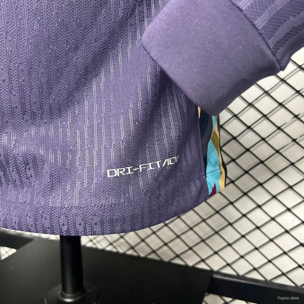 England 24/25 Long Sleeve Away Jersey -Player Version