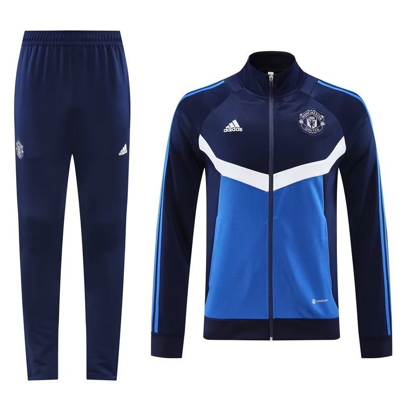 Manchester United 24-25 Adults Long Zipper Training Jersey  top + pants