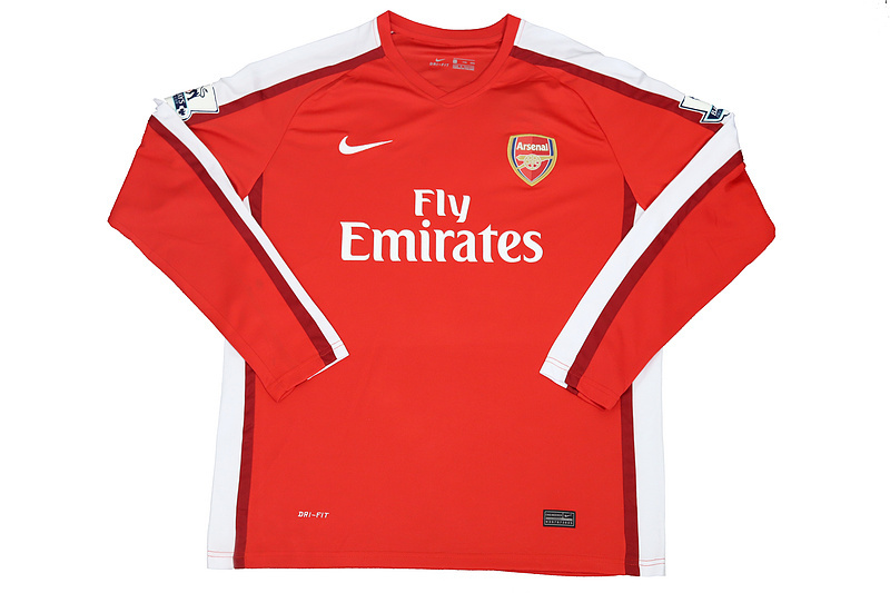 Retro Arsenal 08-09 Stadium Long Sleeve Jersey