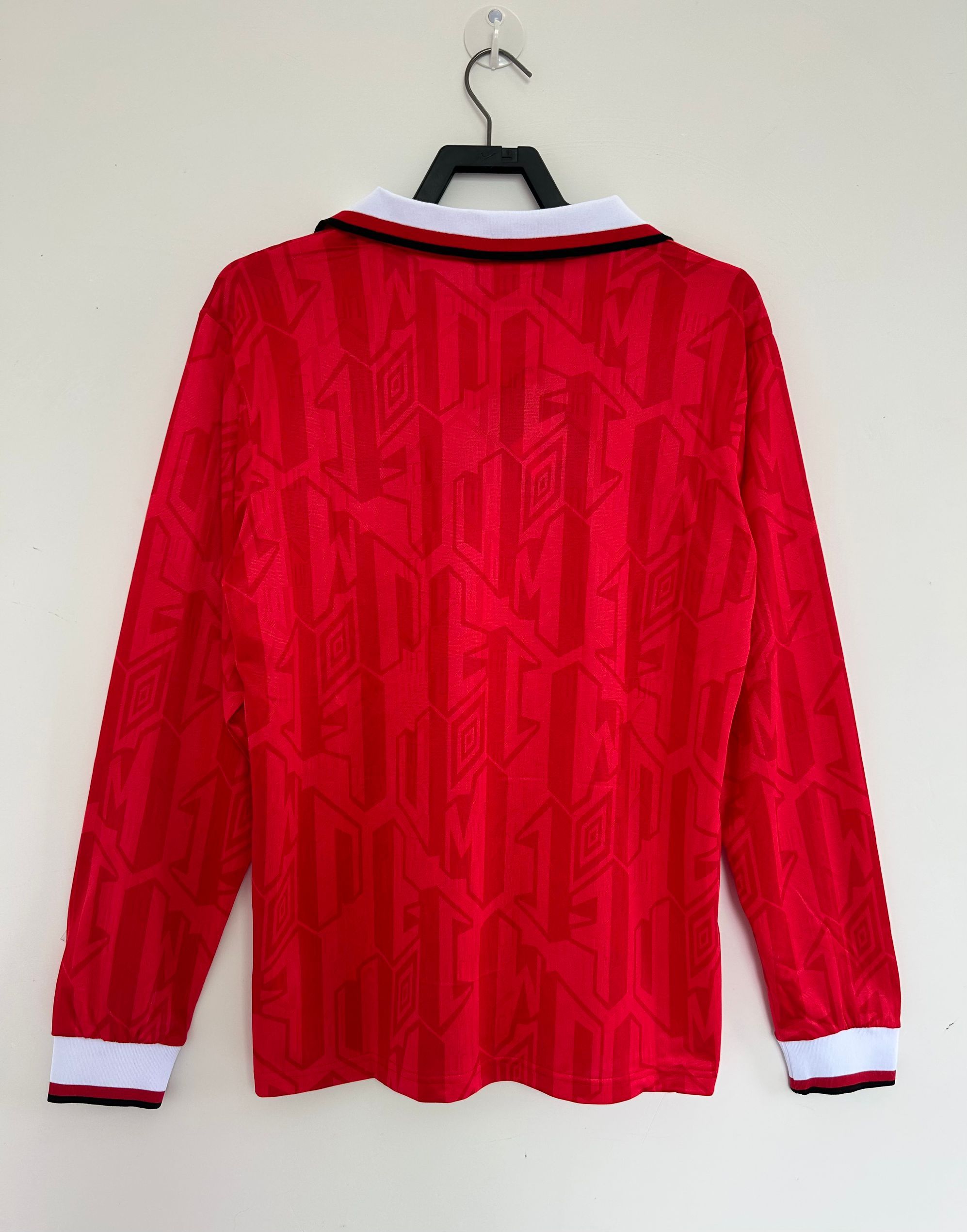 Manchester United Retro 1992-1994 season long home jersey
