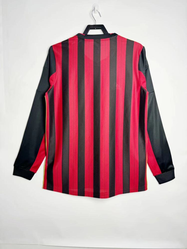 AC Milan Retro 2013-2014 Long sleeves season home jersey