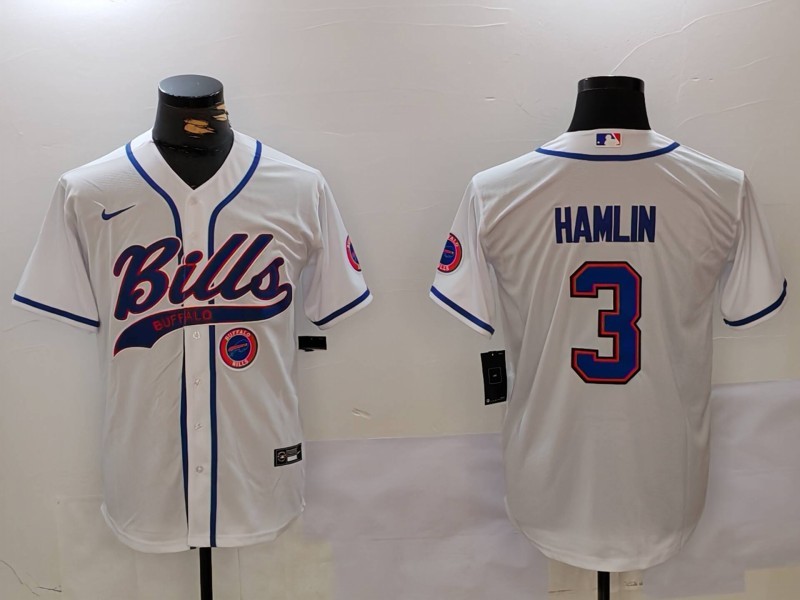 NFL Bills City Royals  baseball uniform