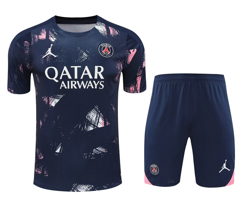 PSG 24/25 Adults short sleeved training suit with top and pants