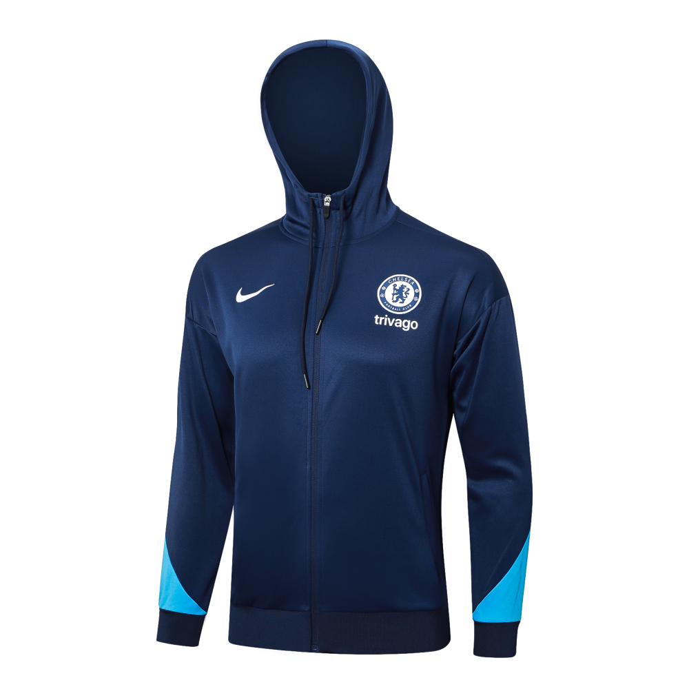 Chelsea 24-25 Adult  coat with full zipper and cap, training suit top and pants