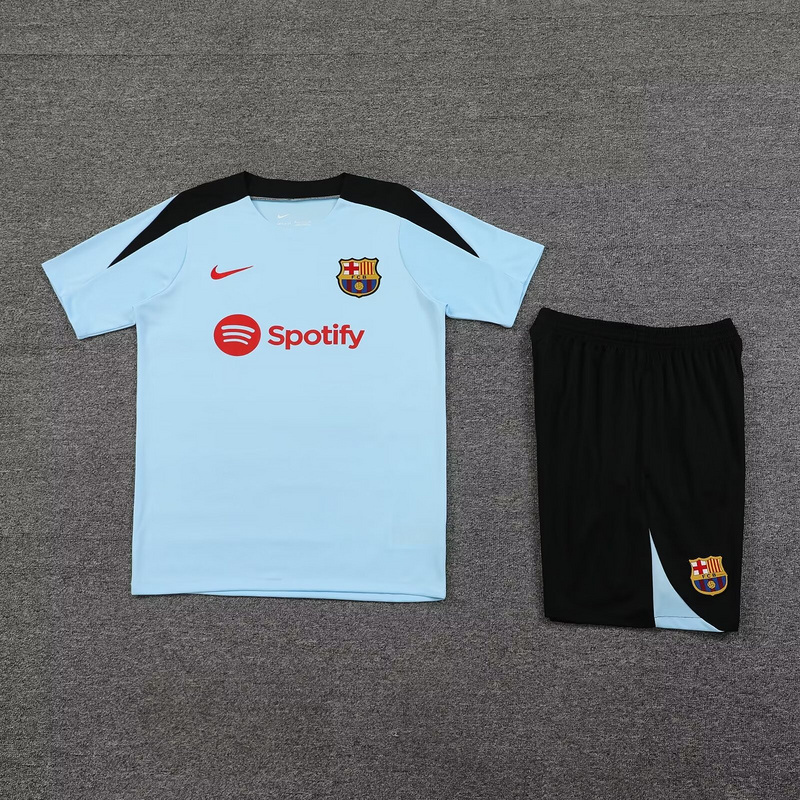 Barcelona 24/25 Adults short sleeved training suit with top and pants