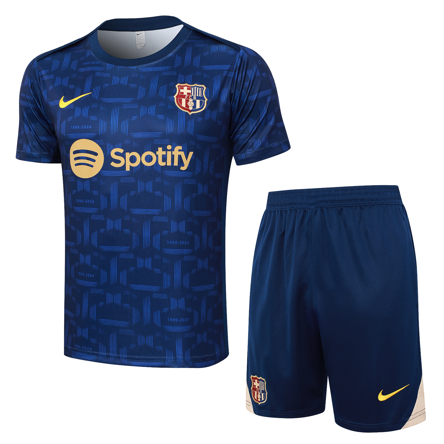 Barcelona 24/25 Adults short sleeved training suit with top and pants