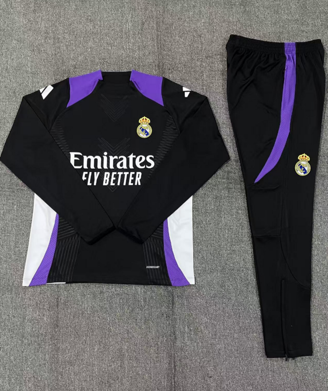 Real Madrid  24/25 KIDS  Long sleeves  training suit Top + pants