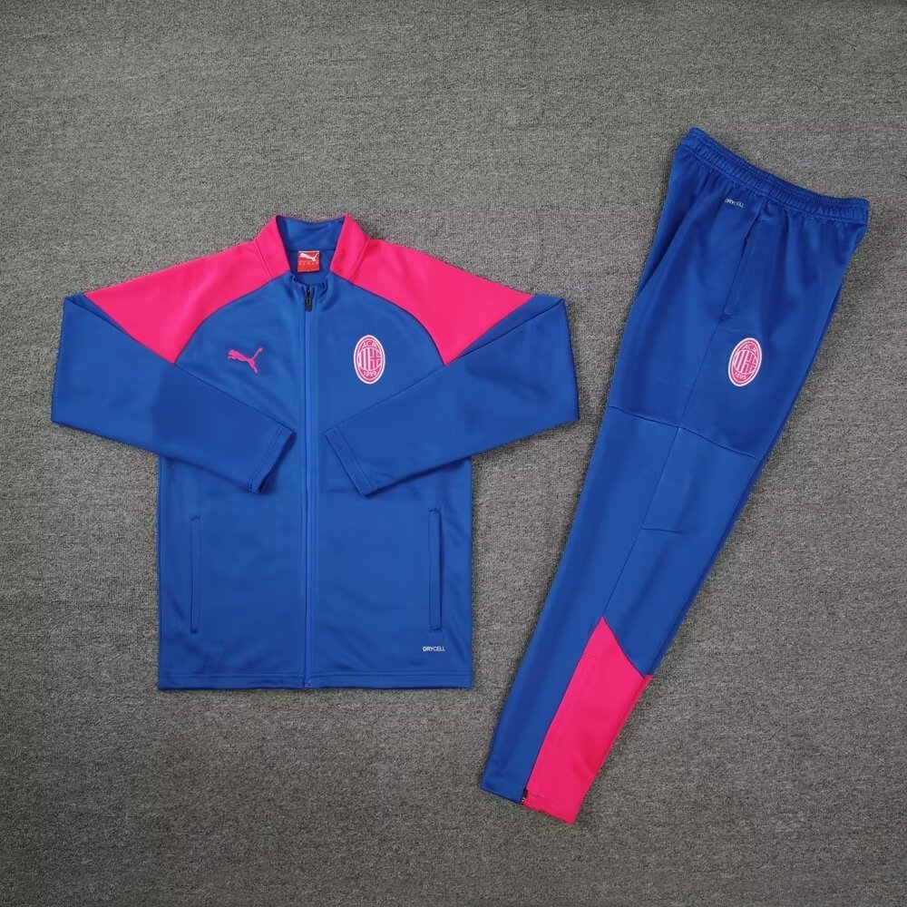 AC Milan  24/25 Adults Long Zipper Training Jersey  top + pants