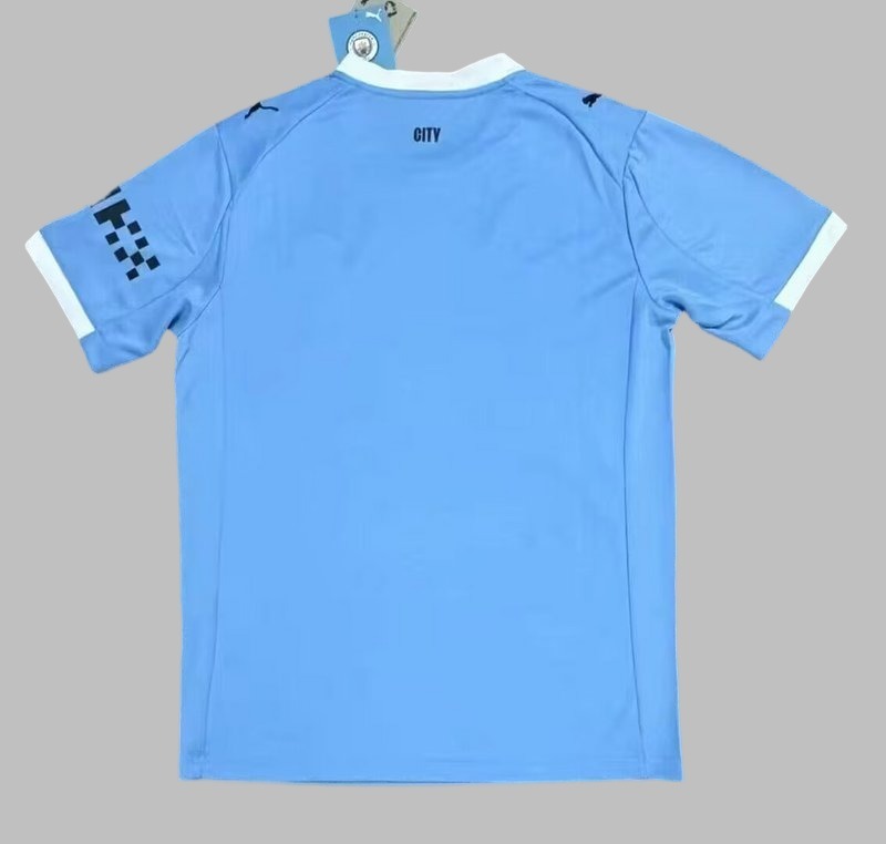 Manchester City 25/26 Home Jersey- Fans Version
