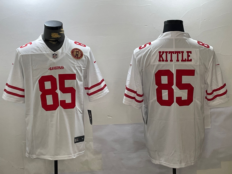 NFL 49ers City Royals KITTLE No. 85  baseball uniform