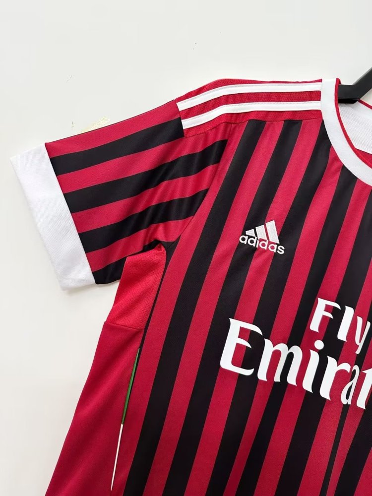 AC Milan Retro 2011-2012 season home jersey