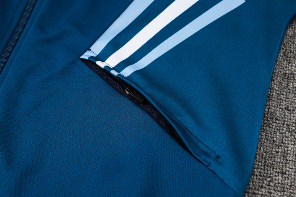 Argentina 24/25 Adults Long Zipper Training Jersey top + pants