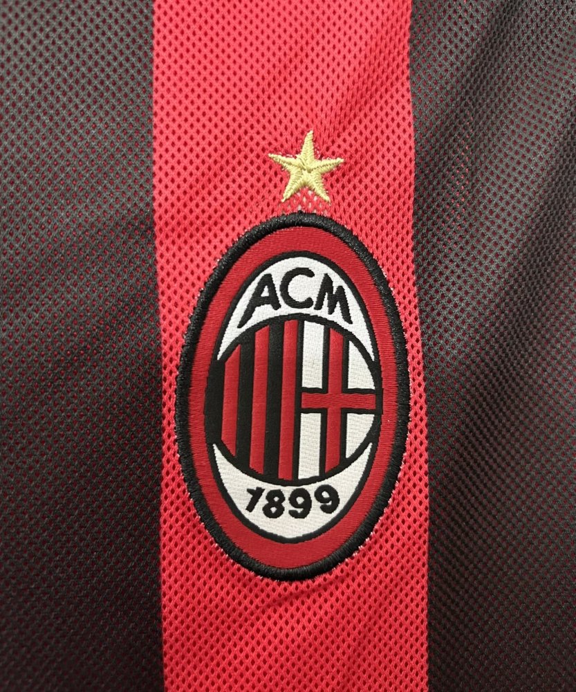 AC Milan Retro 2002-2003 season home jersey