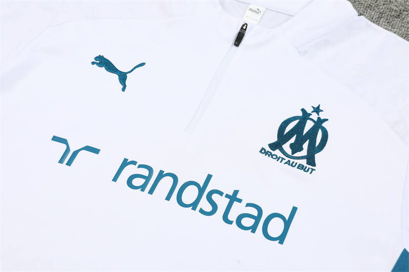 Olympique Marseille  24/25 Adults Long sleeves half-zip training suit Top + pants