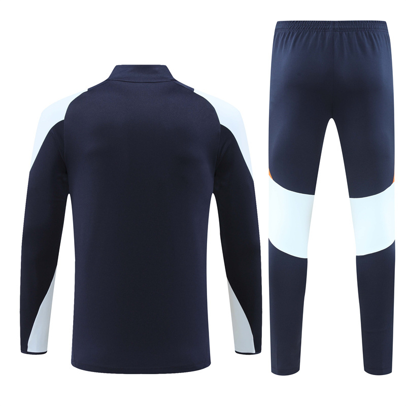 Real Madrid  24/25 Adults  Long sleeves  half-zip training suit Top + pants