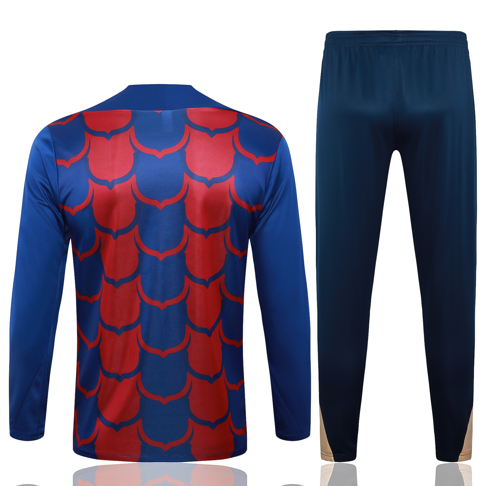 Barcelona 24/25 kids  Long sleeves half-zip training suit Top + pants