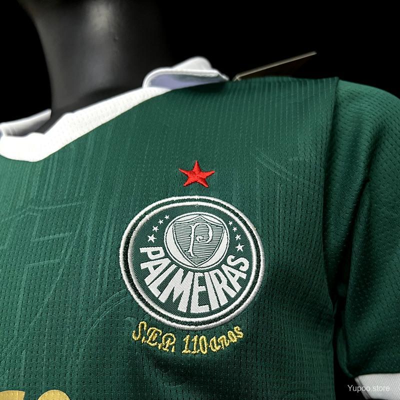 Palmeiras 24/25 KIDS Home Jersey Short sleeves+bottoms
