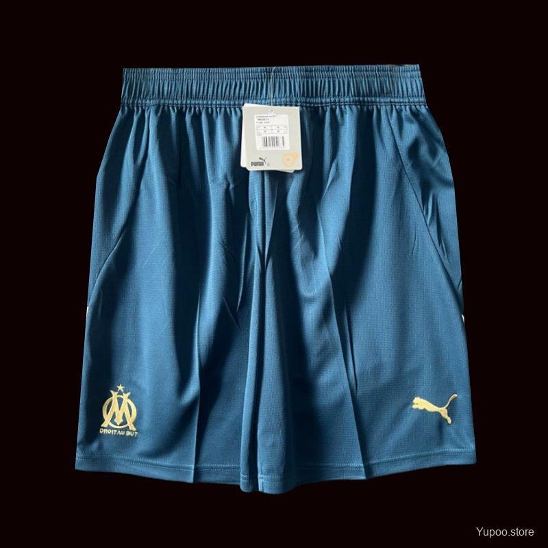Olympique Marseille 24/25  FANS Away Blue Shorts