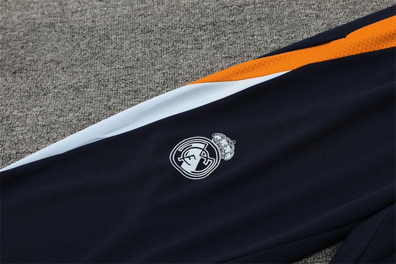 Real Madrid  24/25 KIDS  Long sleeves  half-zip training suit Top + pants