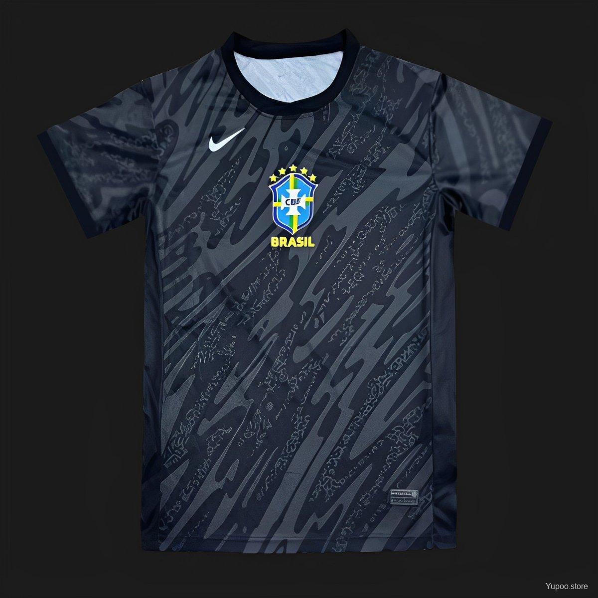 Brazil  2024 Away Goalkeeper Jersey- Fans Version