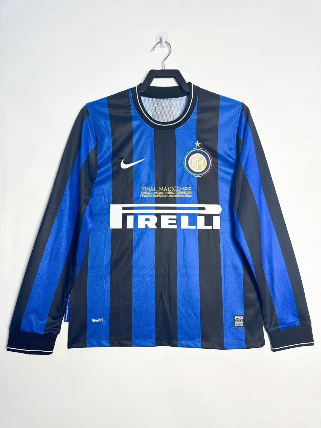 Inter Milan Retro 2010 long home court jersey