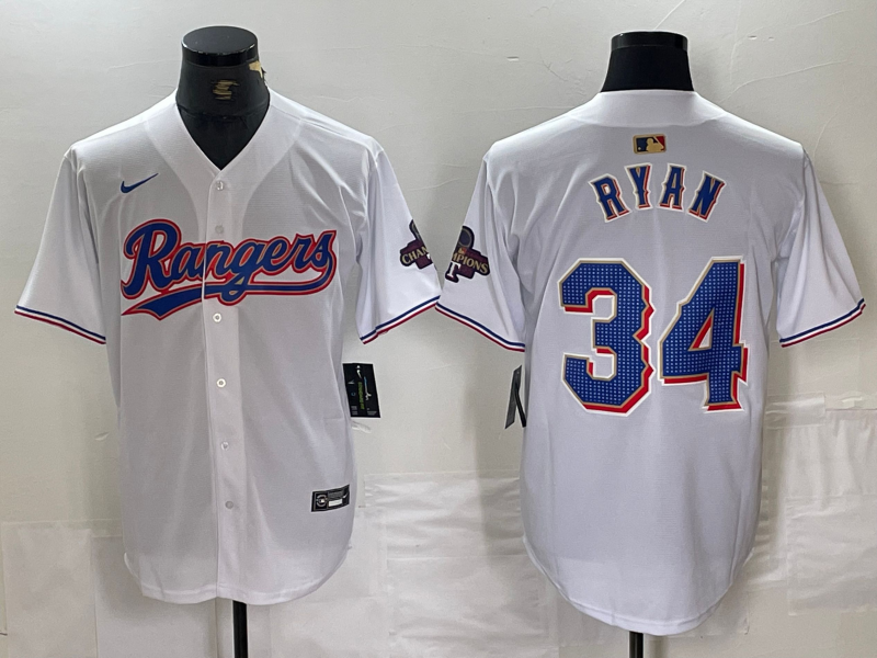 MLB Texas Rangers baseball uniform