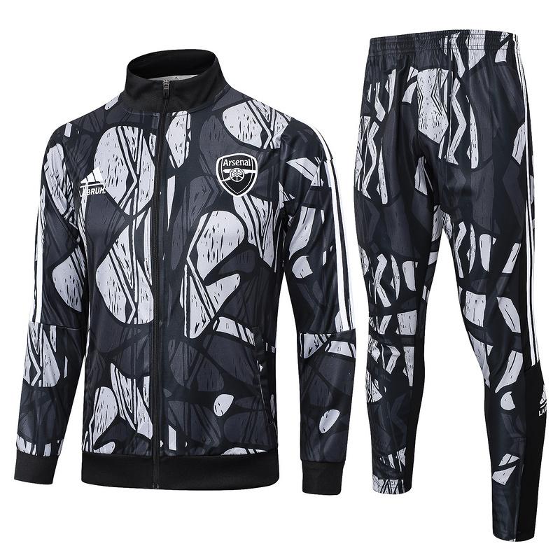 Arsenal  24-25 Adults Long Zipper Training Jersey  top + pants