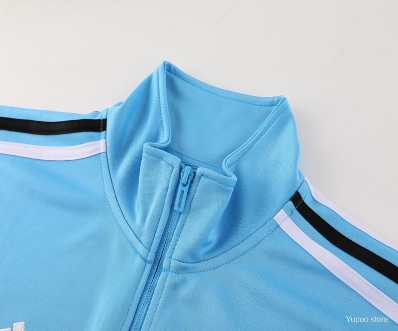 Argentina 24/25 Adults Long Zipper Training Jersey top + pants