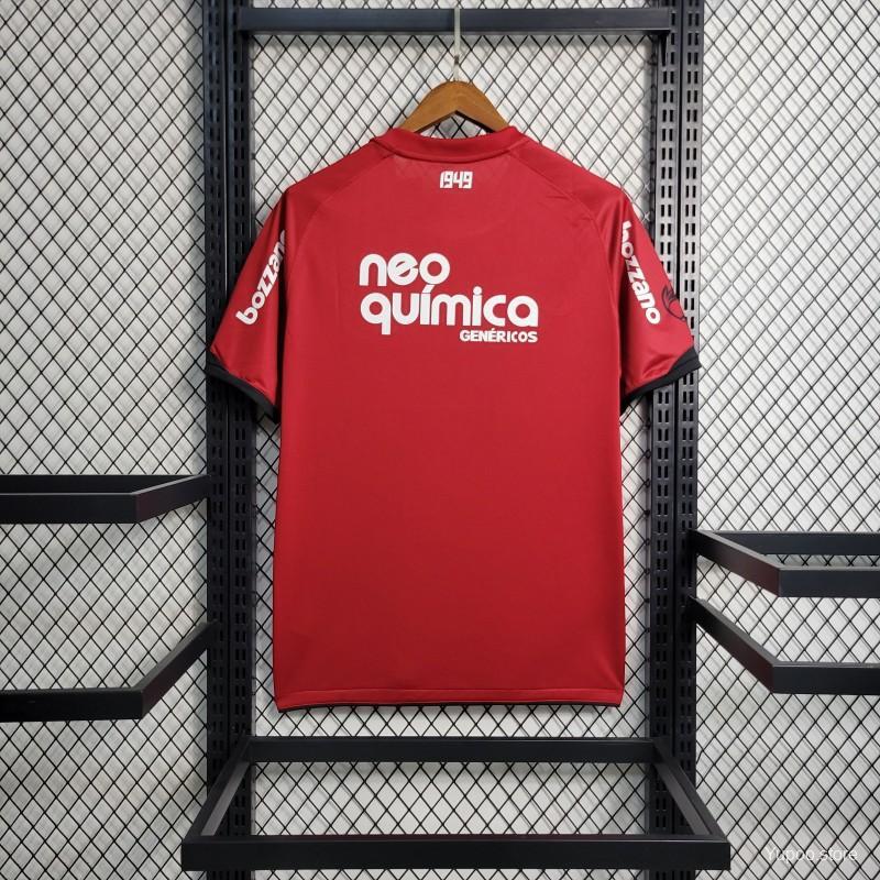 Corinthians Retro 11-12 THIRD Red Soccer Jersey