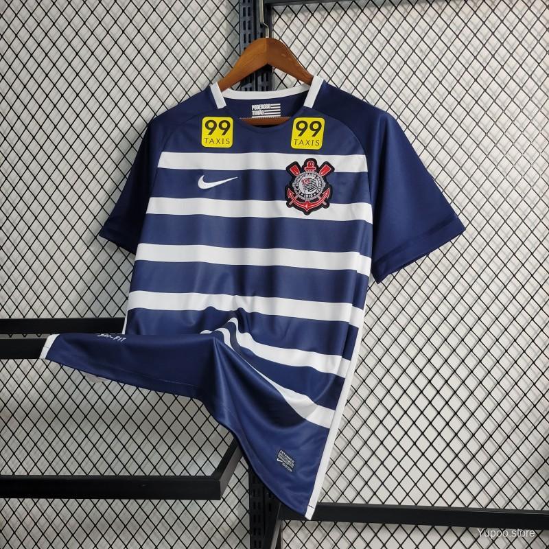 Corinthians Retro 14-15 Third Navy Soccer Jersey