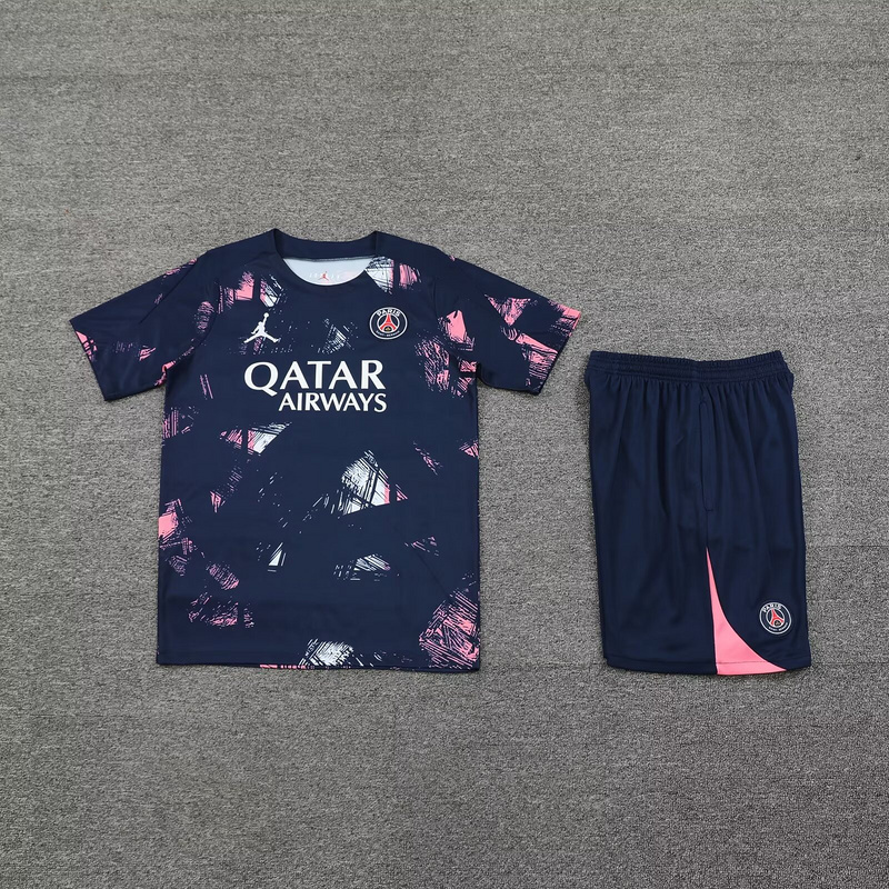 PSG 24/25 Adults short sleeved training suit with top and pants
