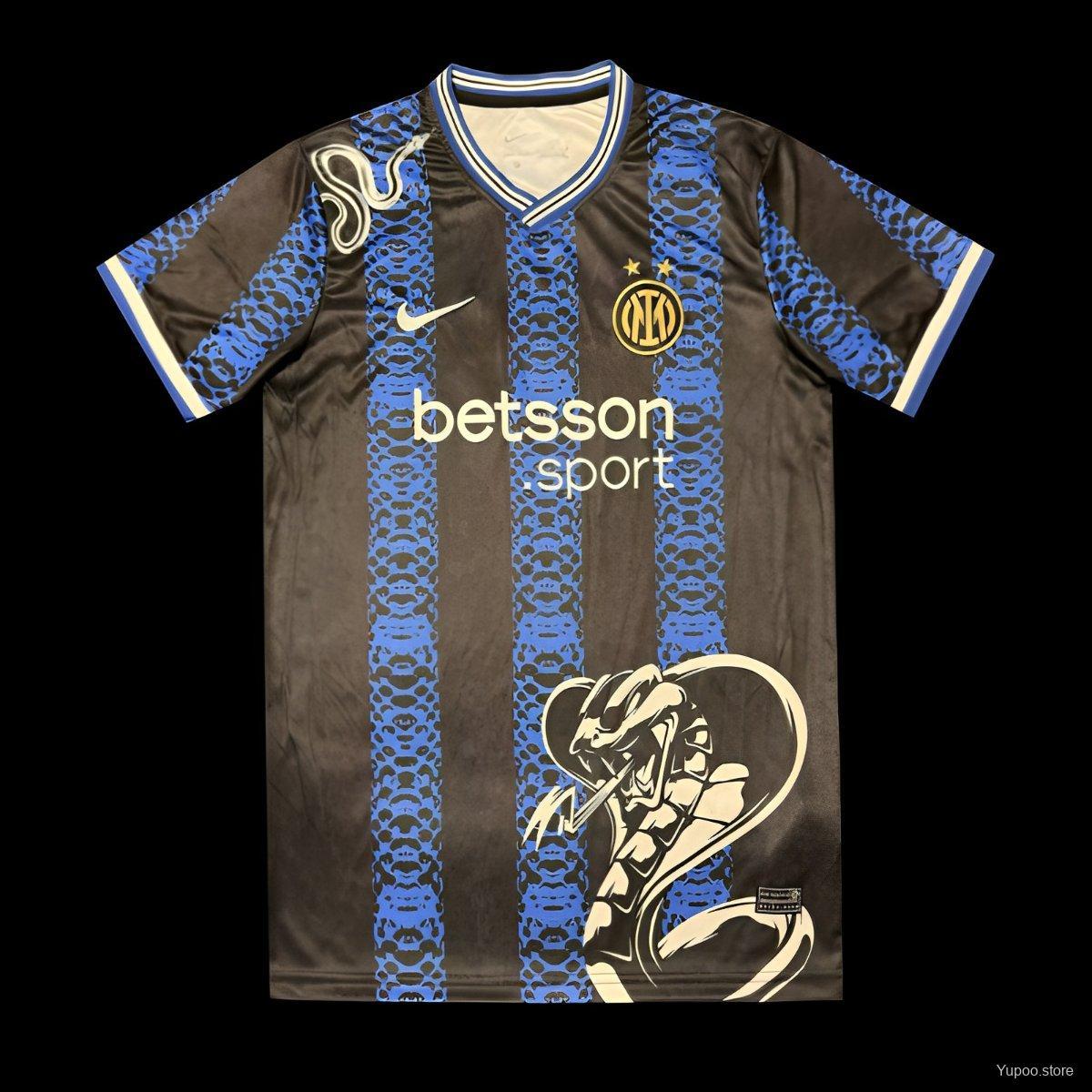 Inter Milan 24/25 White Mamba Special Edition Fans Version
