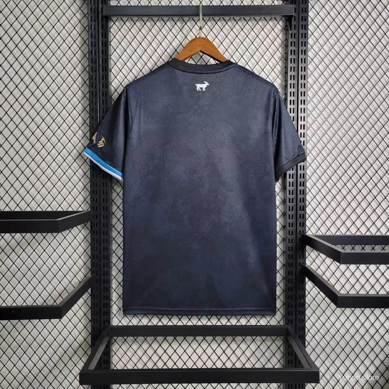 Argentina 24/25 x Stussy Black Special Jersey-Fans Version