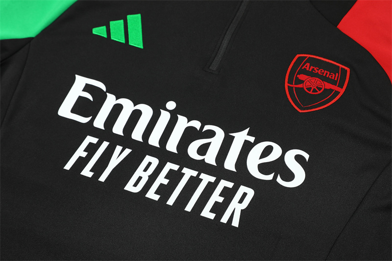Arsenal  24/25 KIDS  Long sleeves  half-zip training suit Top + pants