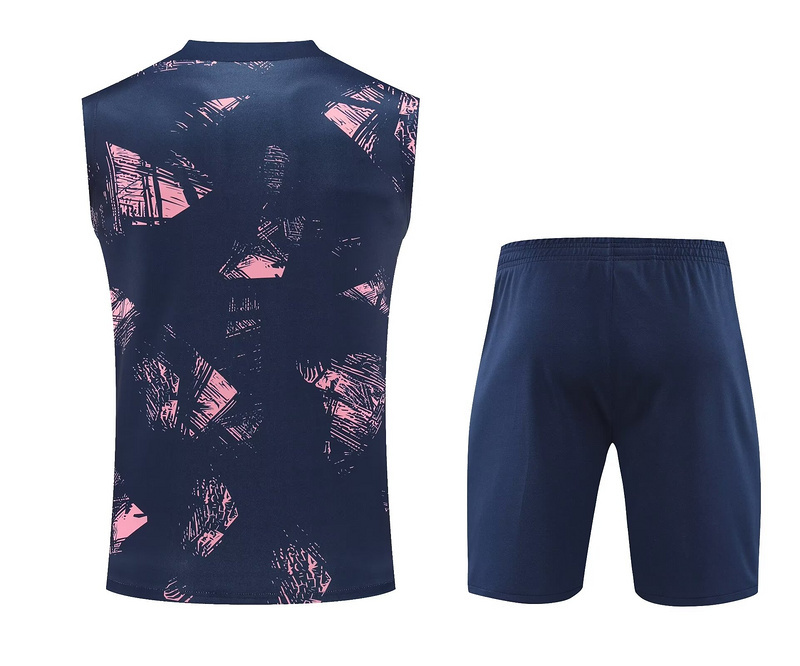 PSG 24/25 Adults sleeveless Jersey+Shorts ﻿