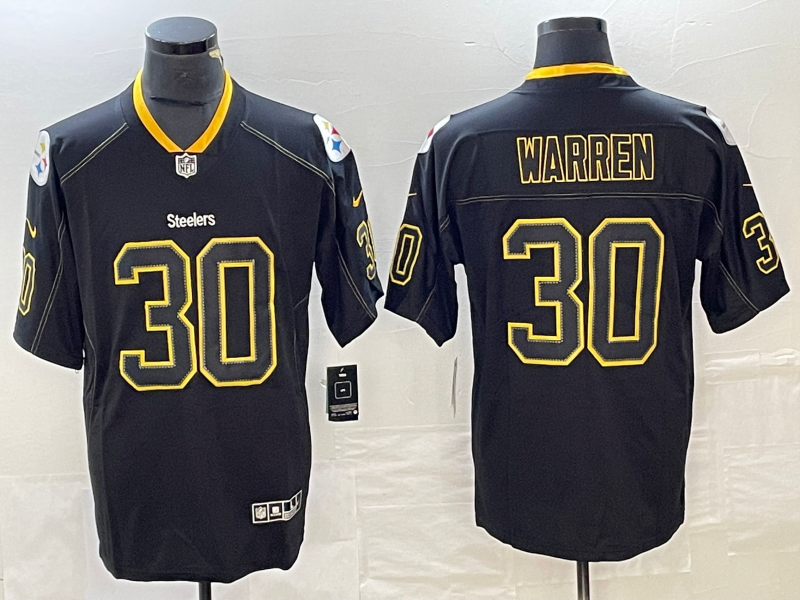 NFL Steelers City Royals WARREN No. 30  baseball uniform