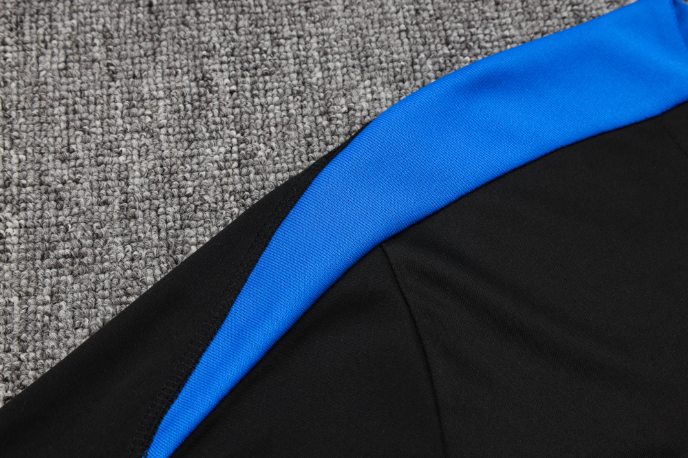 Inter Milan 24/25 Adults Black Short Sleeve Jersey+Shorts ﻿