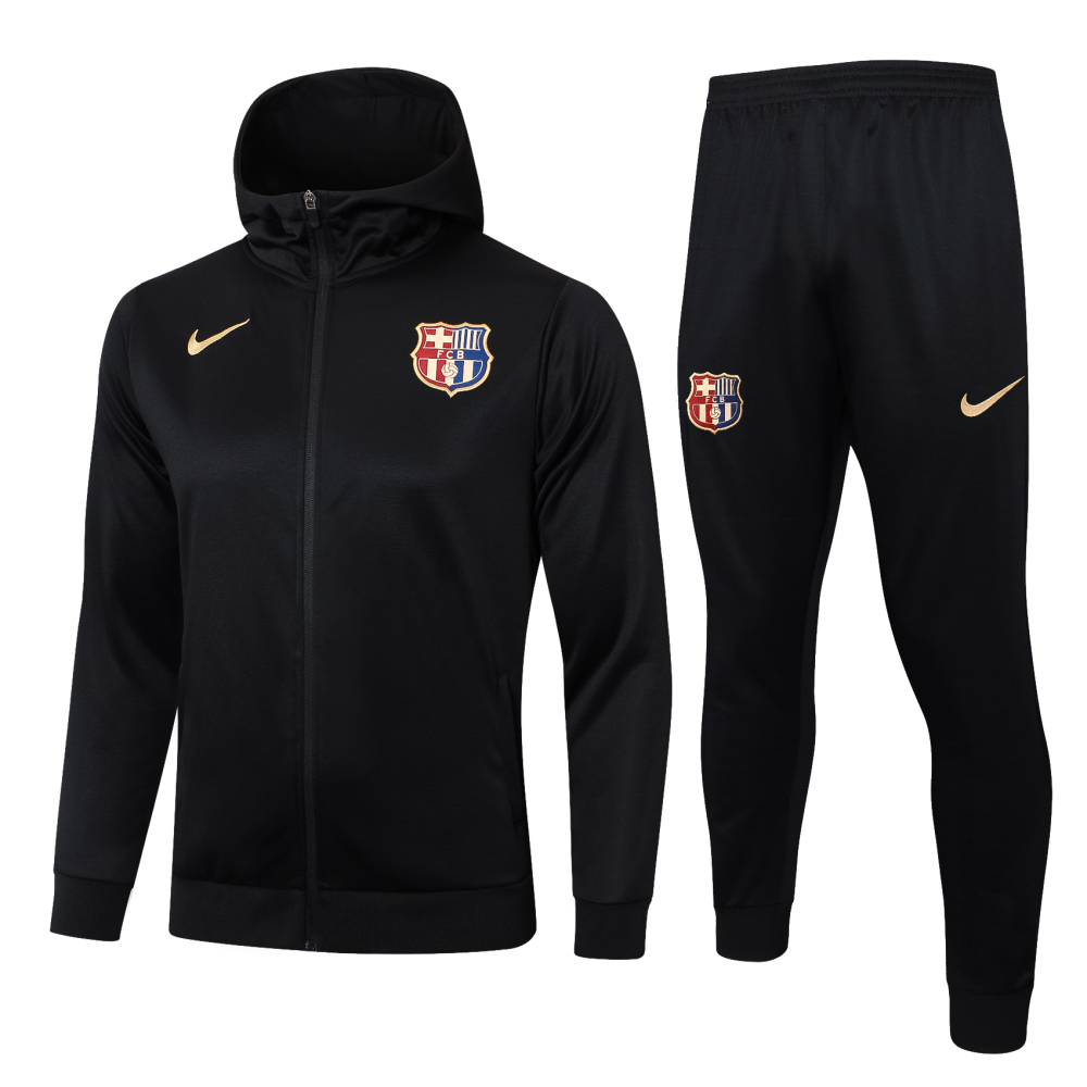Barcelona 24-25 Adult  coat with full zipper and cap, training suit top and pants