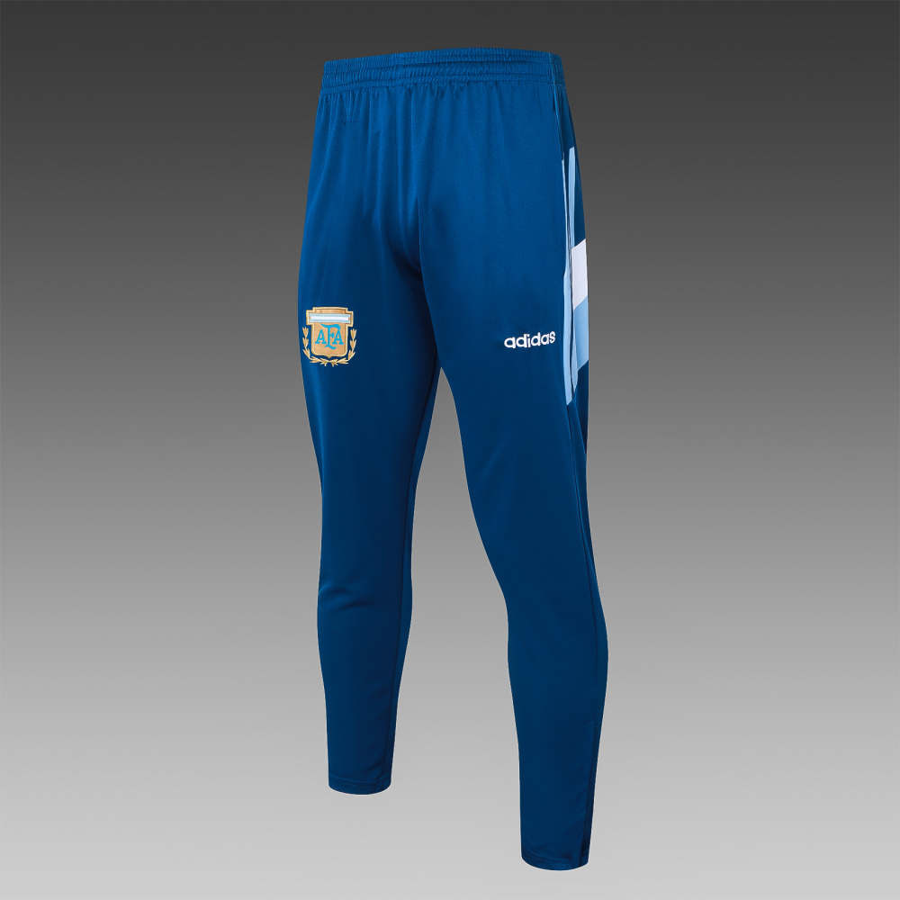 Argentina 24-25 adult long sleeved half zip training suit with top and pants