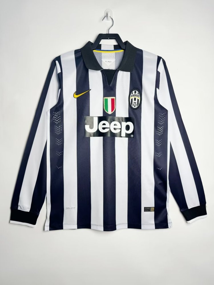 Juventus retro 2014-2015 season home long sleeved jersey