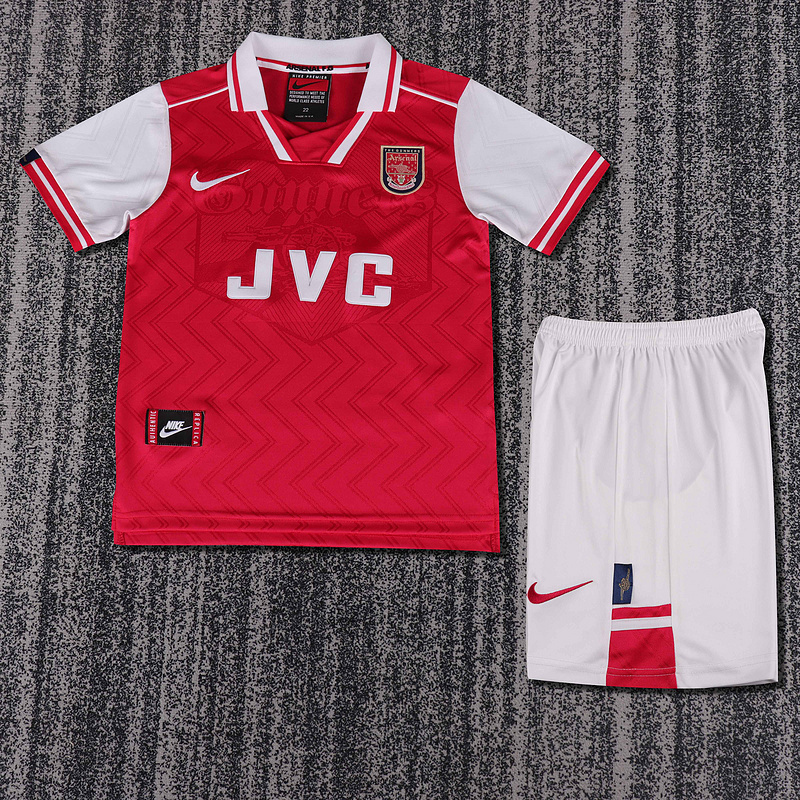 Arsenal 96-97 Home Kids Retro Kit Jersey