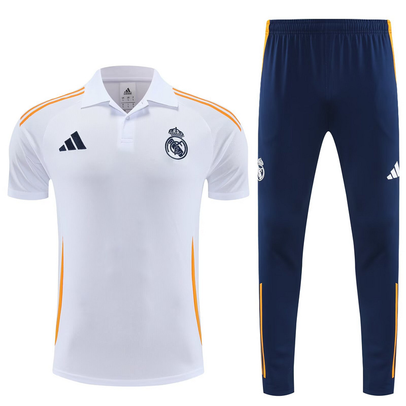 Real Madrid 25/26 Adults  Short sleeve training suit Top + pants