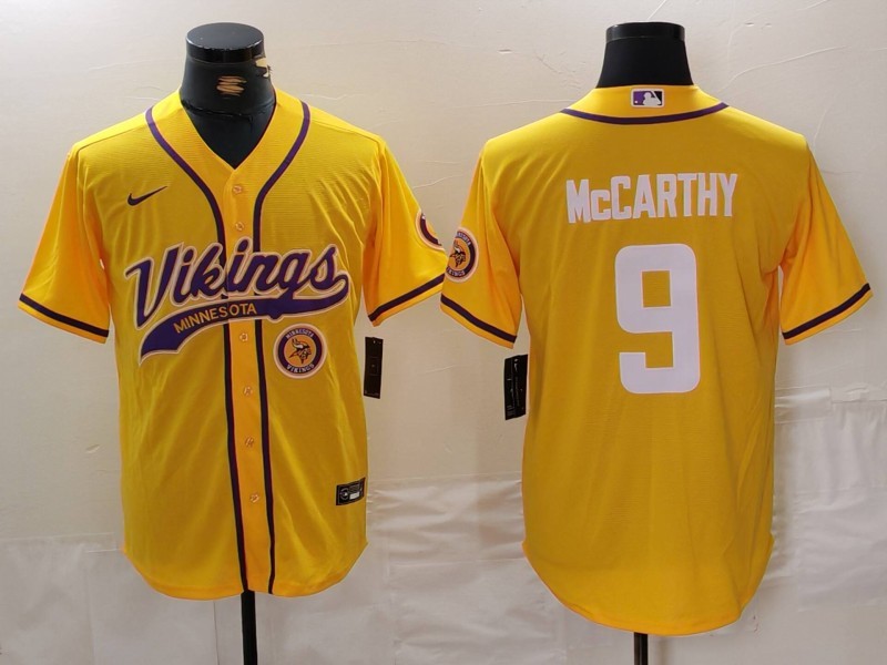 NFL Vikings City Royals  baseball uniform
